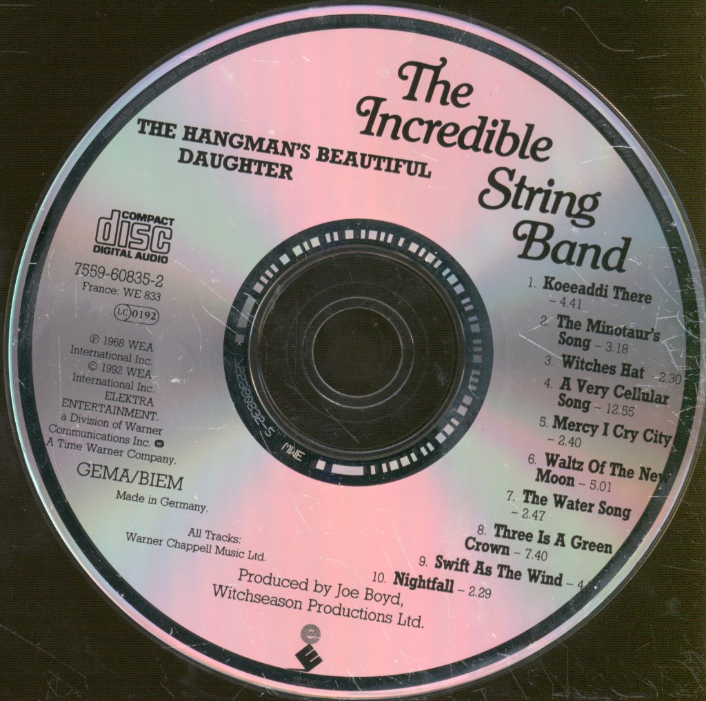 Incredible String Band - Hangman's Beautiful Daughter - Cd