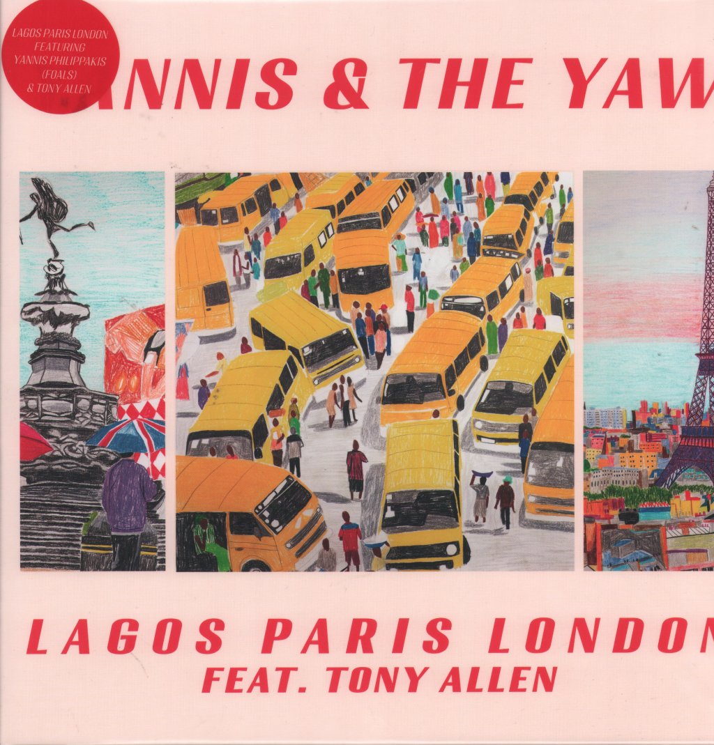 Yannis & The Yaw feat. Tony Allen - Lagos Paris London EP - Lp