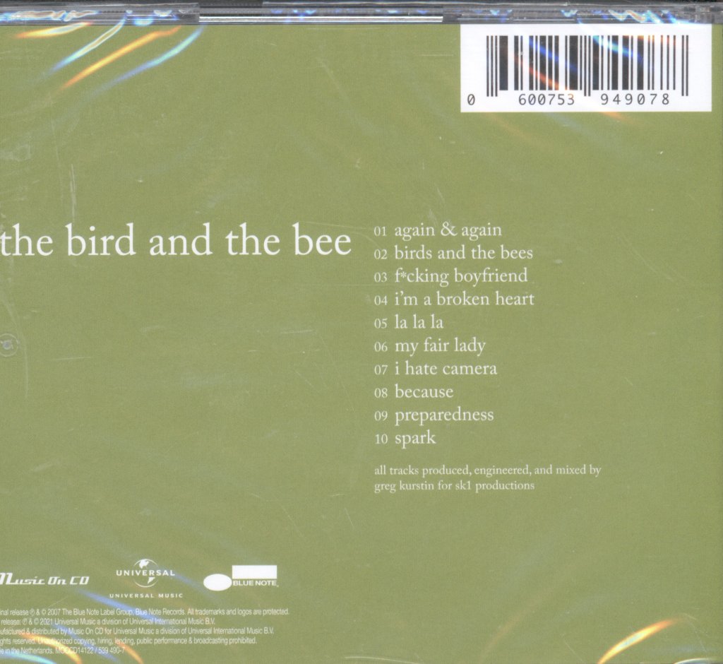 Bird And The Bee - Bird And The Bee - Cd