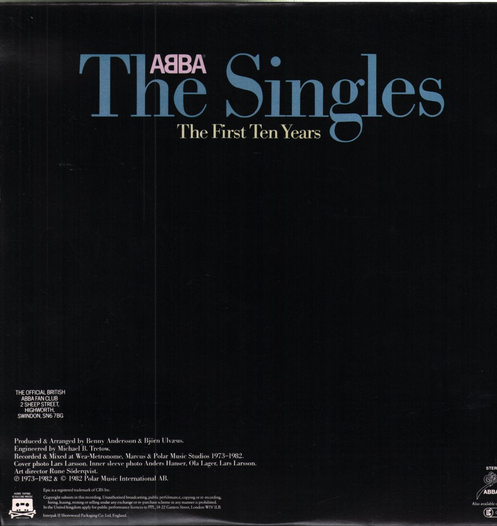 ABBA - Singles The First Ten Years - Double Lp