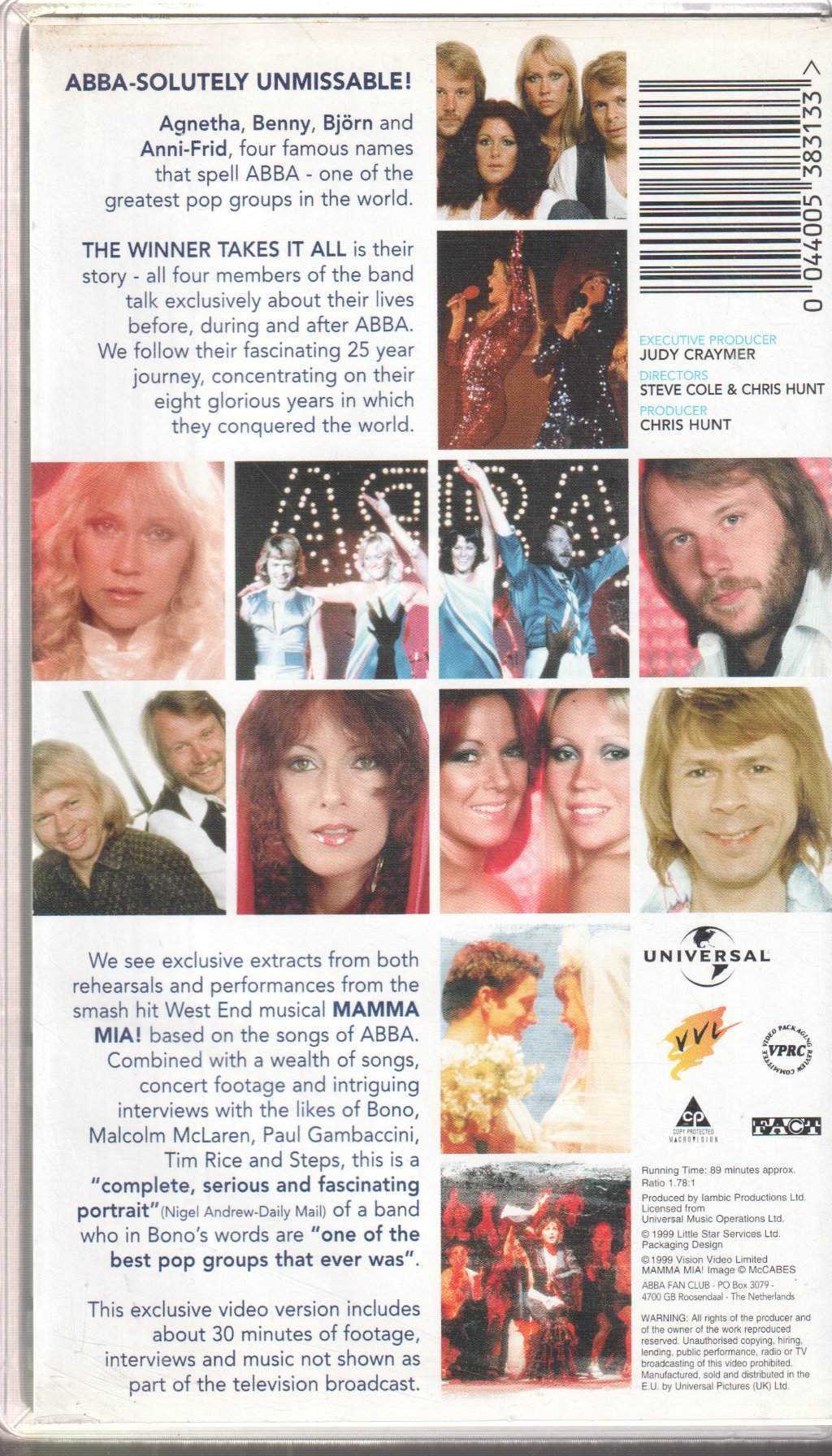 ABBA - Winner Takes It All (The ABBA Story) - Video