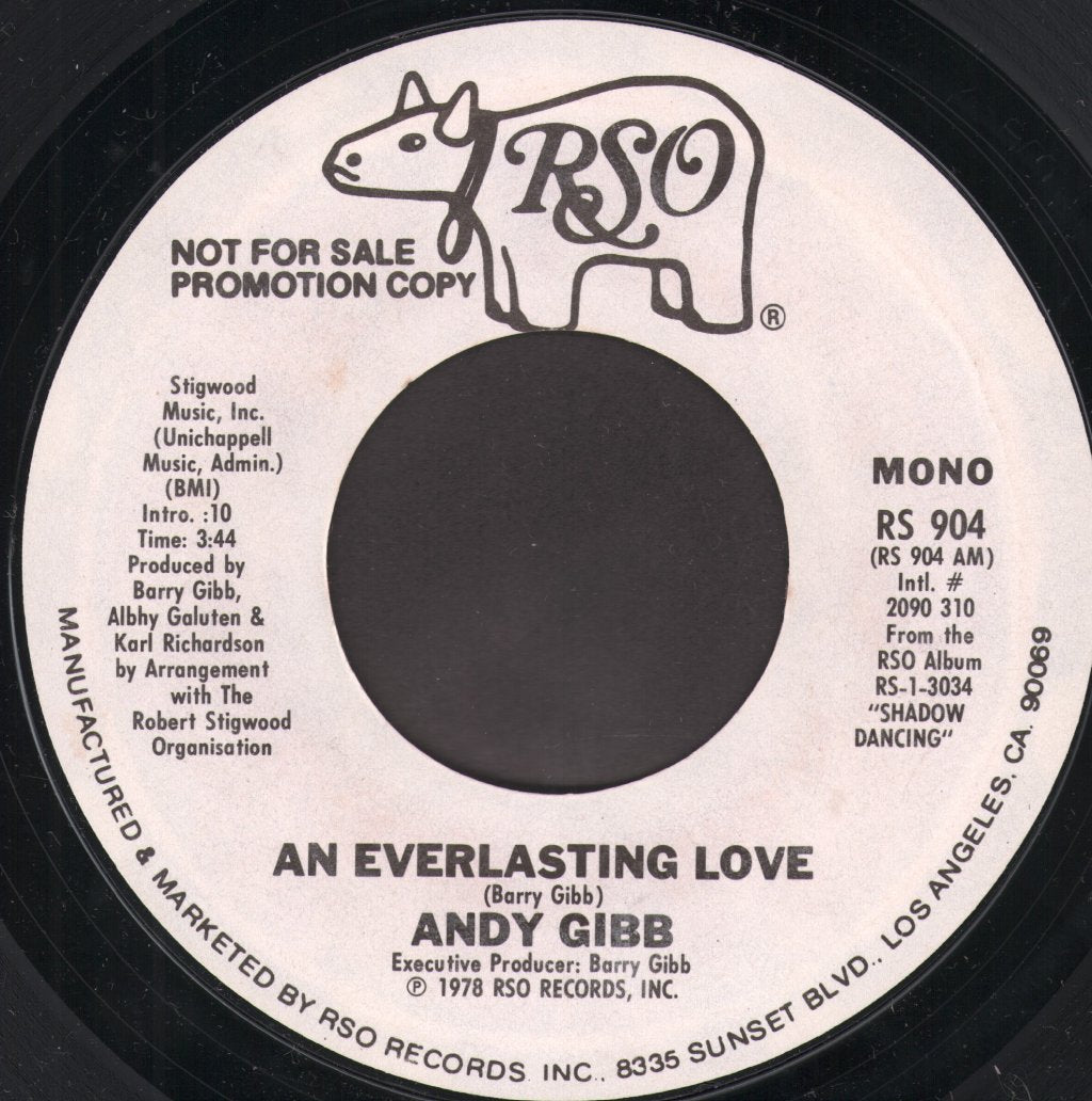 Andy Gibb - An Everlasting Love - 7 Inch