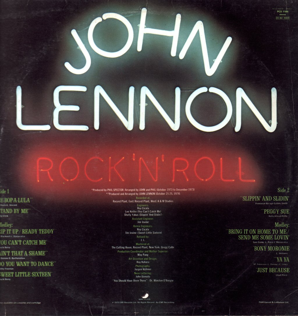 John Lennon - Rock N Roll - Lp