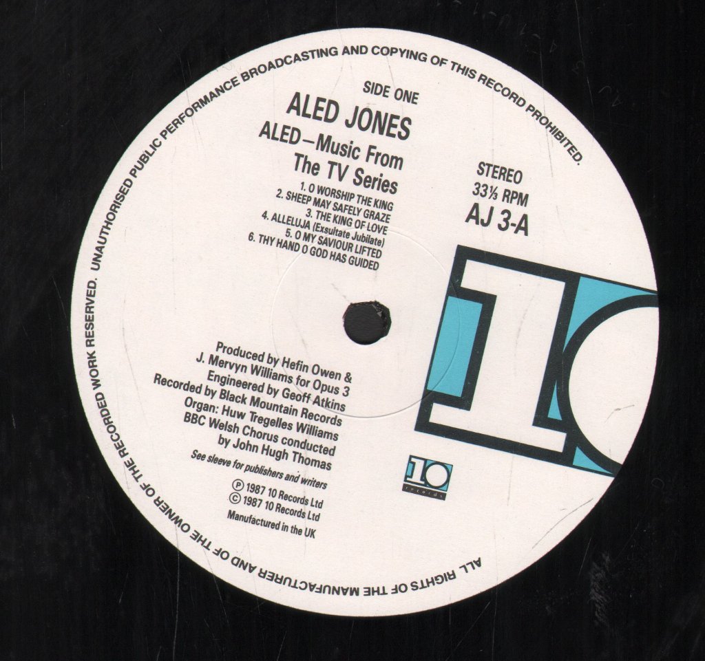 Aled Jones - Aled - Music From The TV Series - Lp