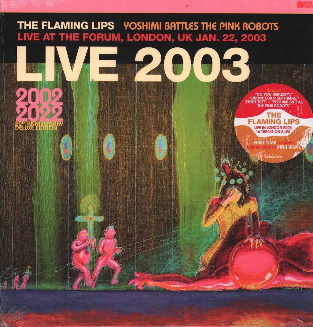 Flaming Lips - Live at The Forum, London, UK, January 22, 2003 - Double Lp