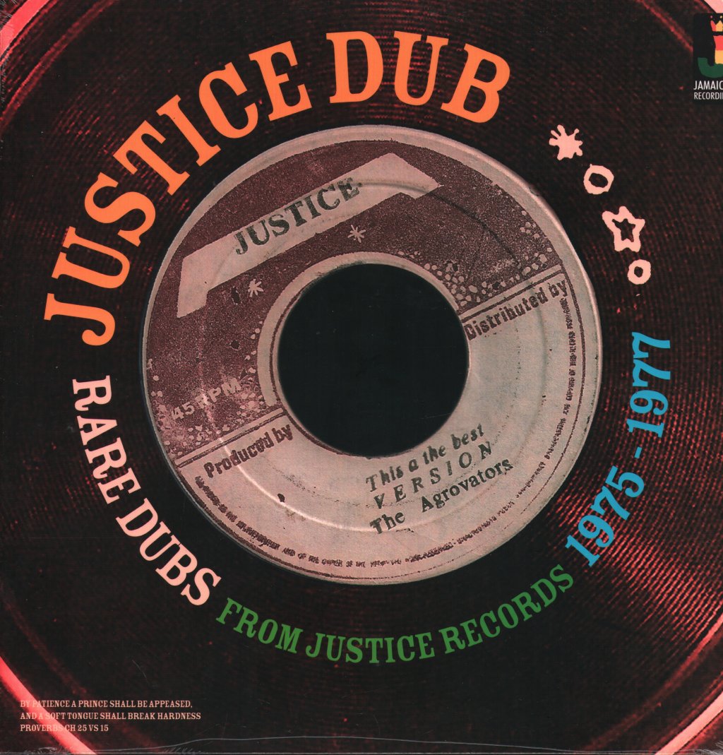 Various Artists - Justice Dub: Rare Dubs From Justice Records 1975-77 - Lp