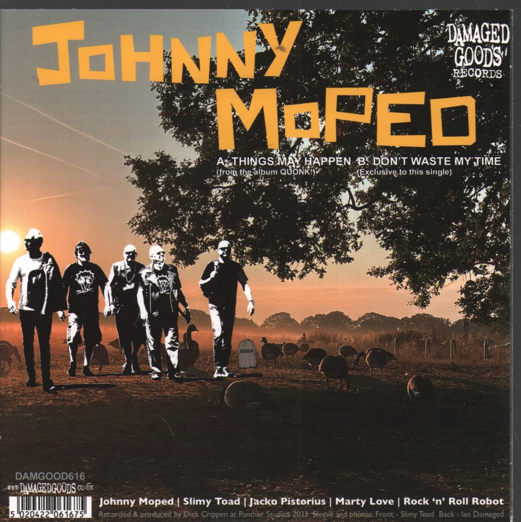 Johnny Moped - Things May Happen - 7 Inch