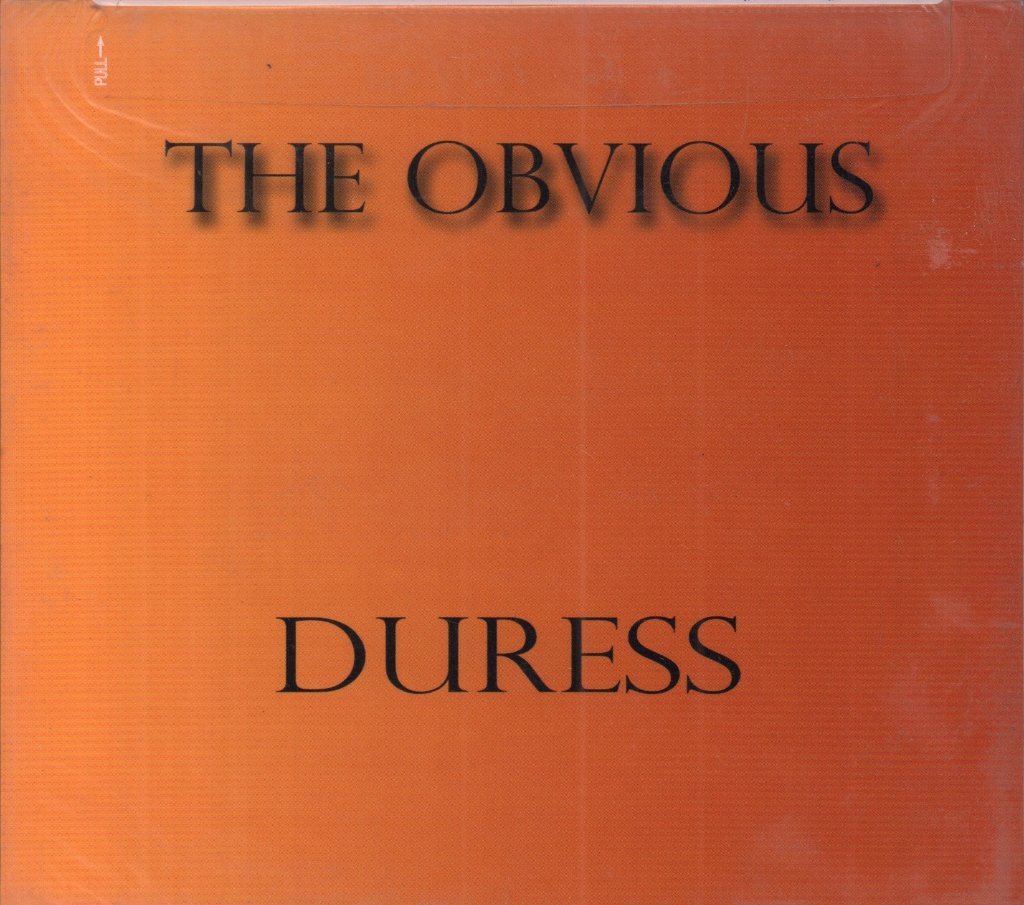 Obvious - Duress - Cd