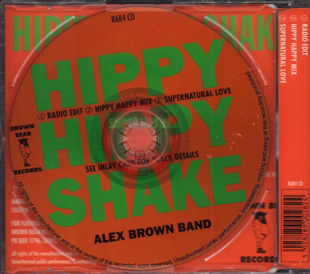 alex brown band - hippy hippy shake - Cd