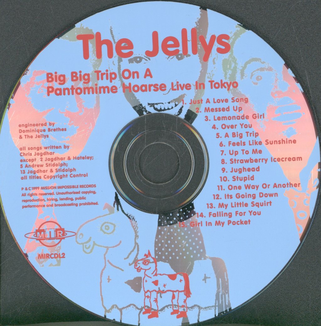 Jellys - Big Big Trip On A Pantomime Hoarse Live In Tokyo - Cd