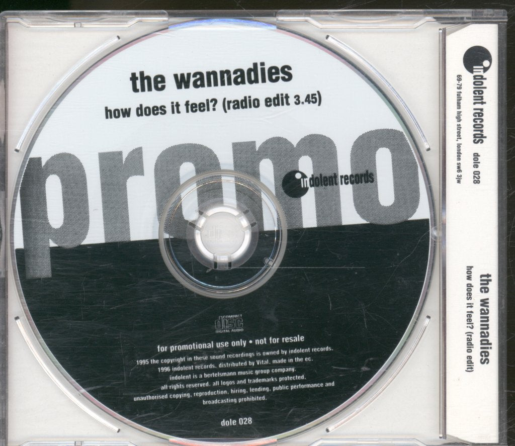 Wannadies - How Does It Feel? - Cd