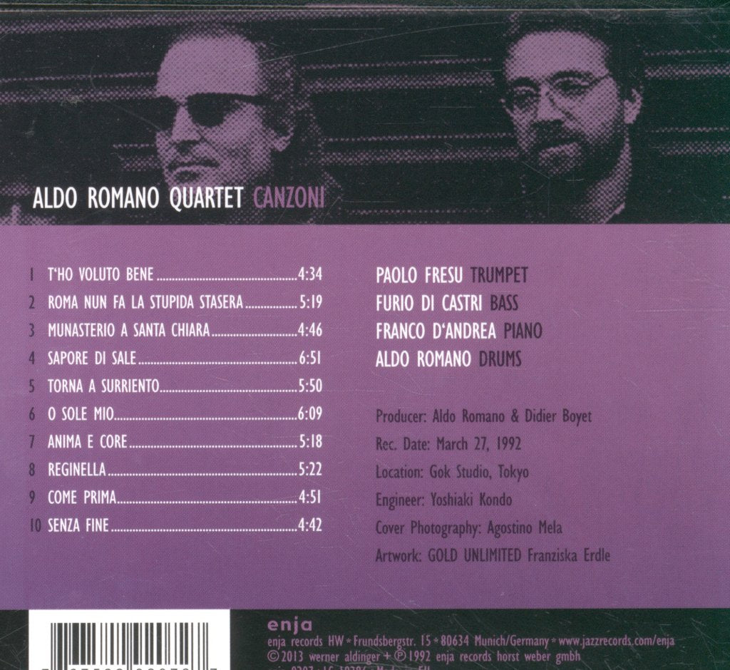 Aldo Romano Quartet - Canzoni - Cd