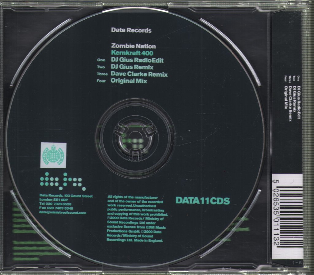 Zombie Nation - Kernkraft 400 - Cd