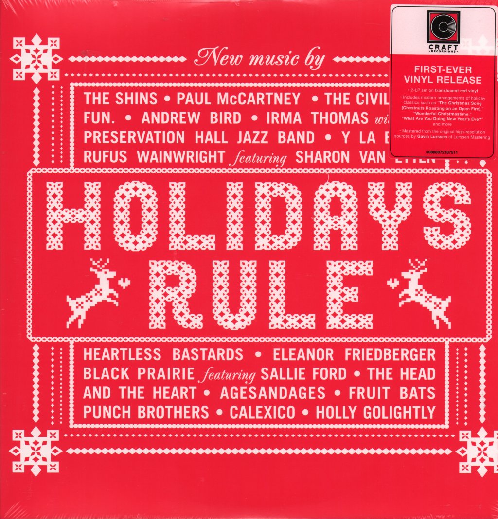 Various Artists - Holidays Rule - Double Lp