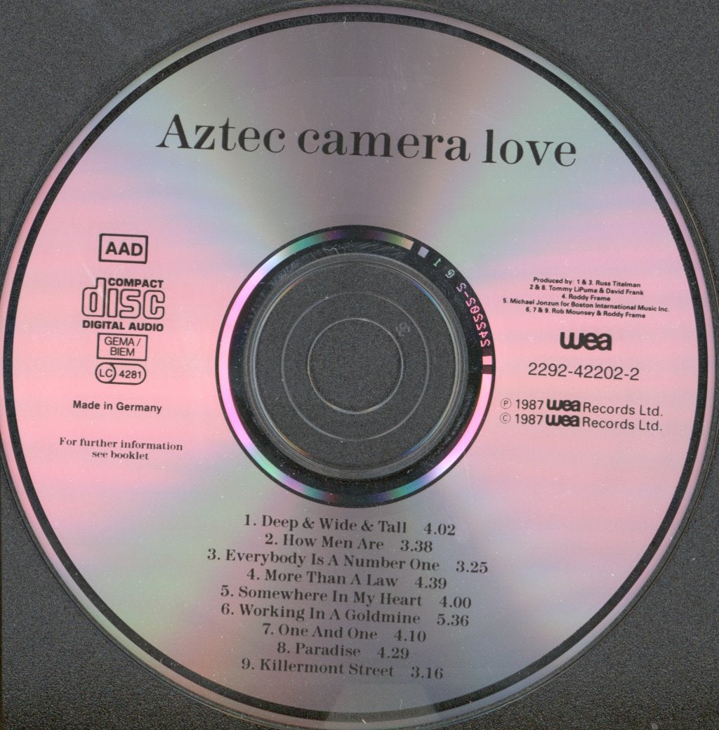 Aztec Camera - Love - Cd