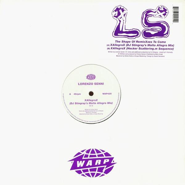 Lorenzo Senni - XAllegroX The Shape Of RemixXxes To Come - 12 Inch