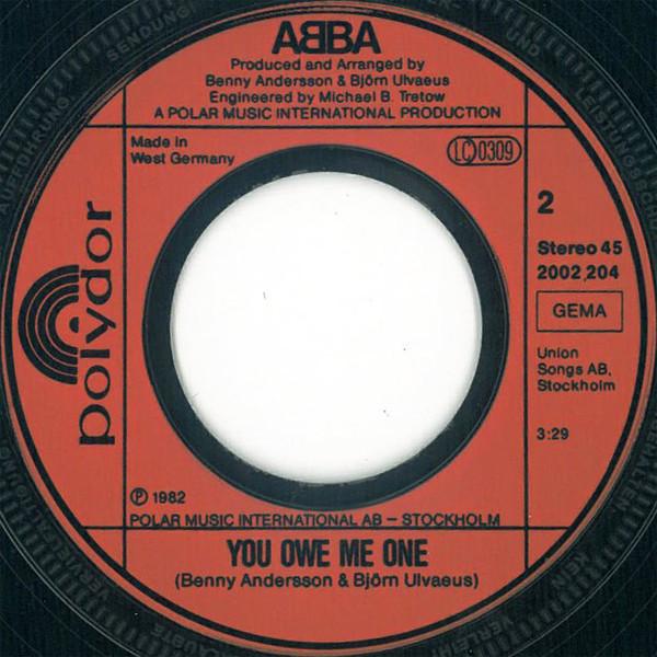 ABBA - Under Attack / You Owe Me One - 7 Inch