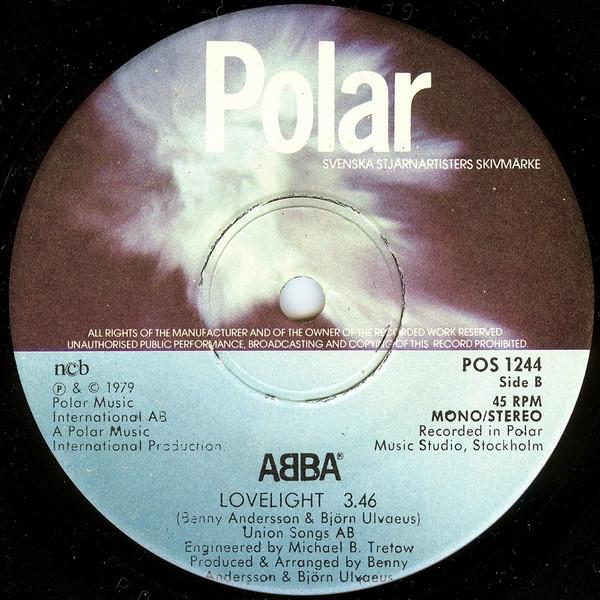 ABBA - Chiquitita c/w Lovelight - 7 Inch