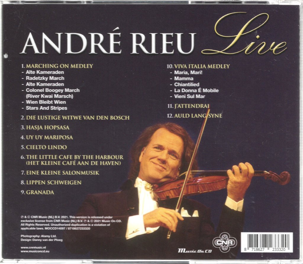 Andre Rieu - Live - Cd