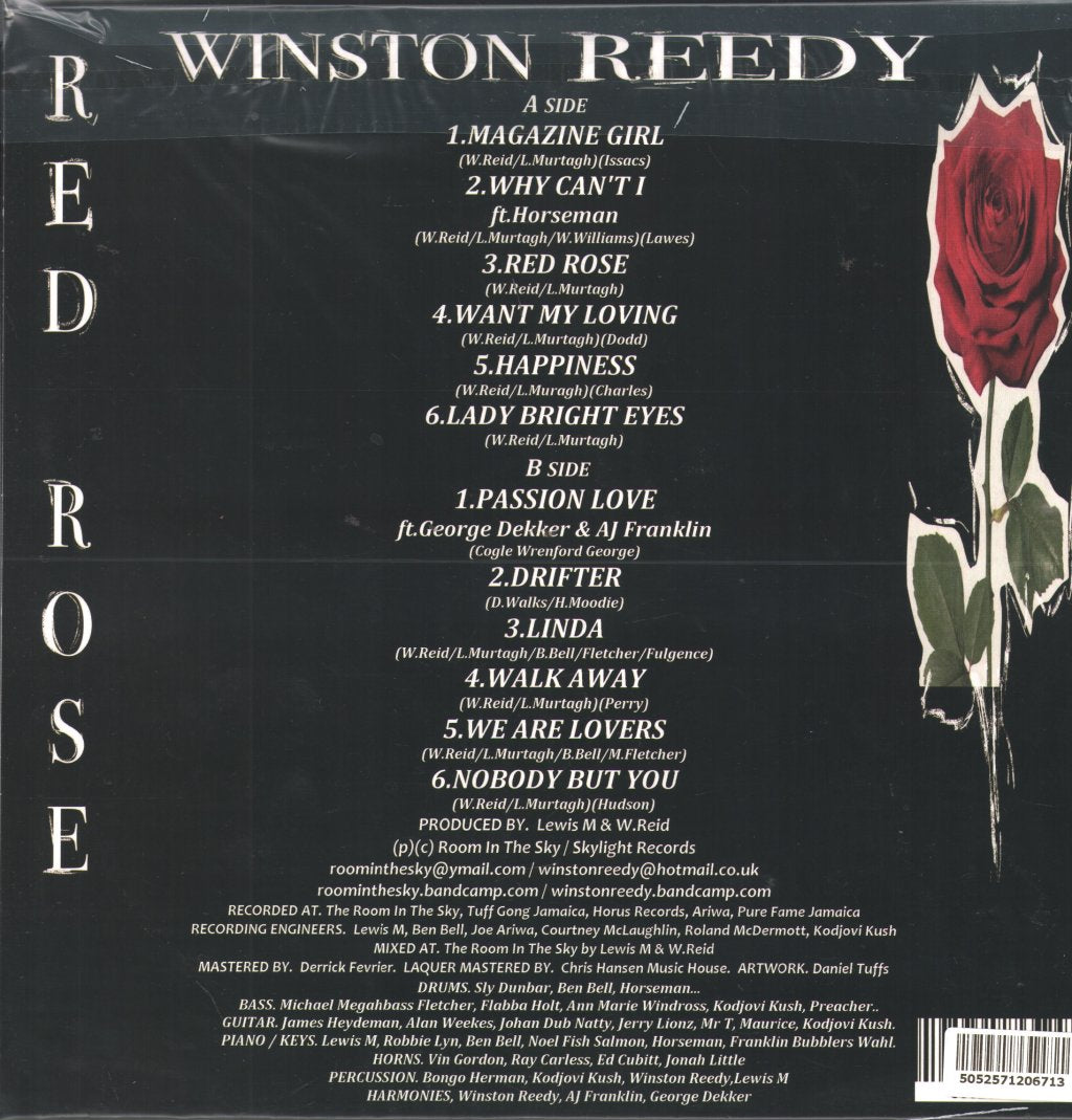 Winston Reedy - Red Rose - Lp