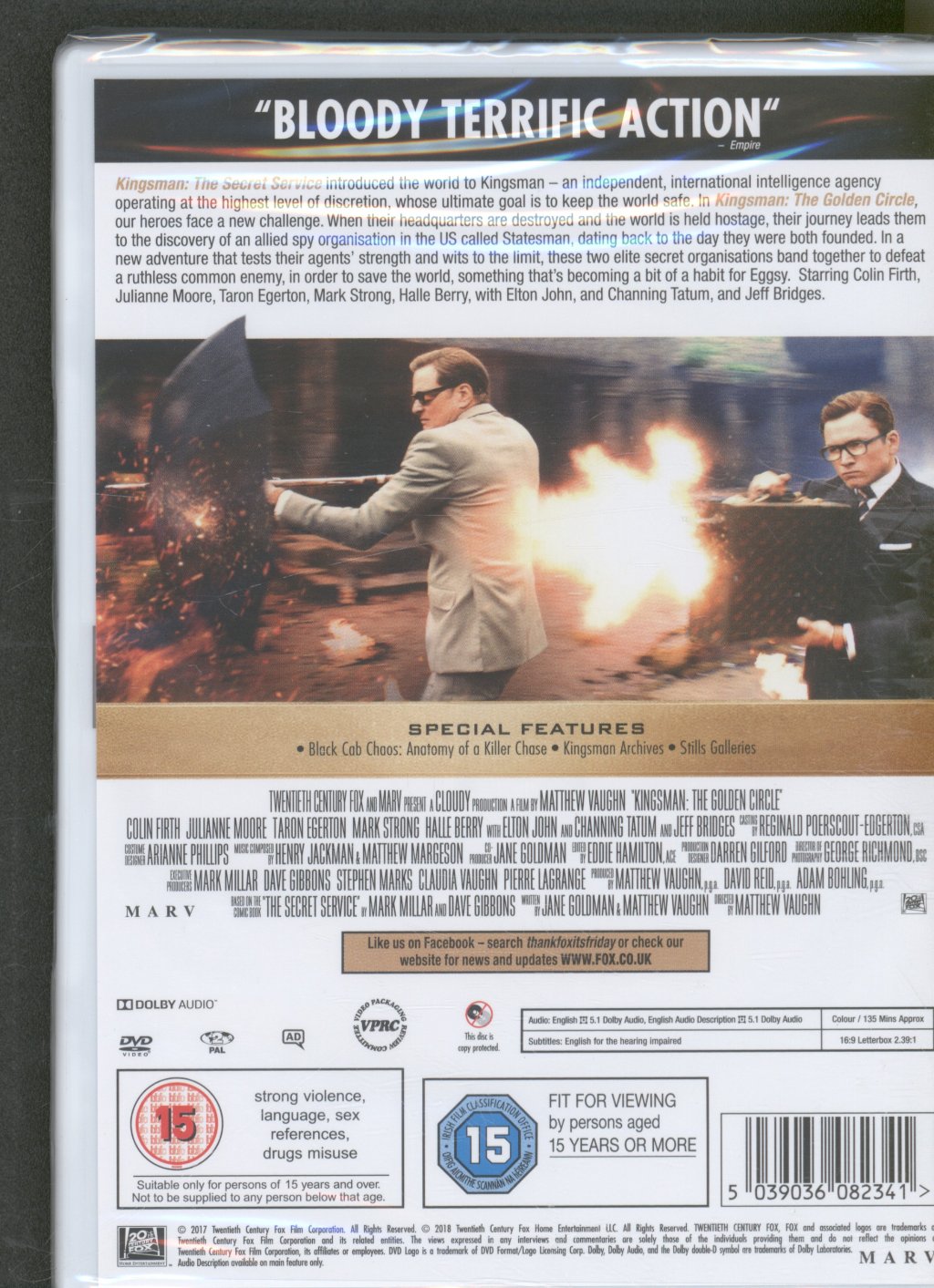 Kingsman The Golden Circle (film) - Kingsman The Golden Circle - Dvd