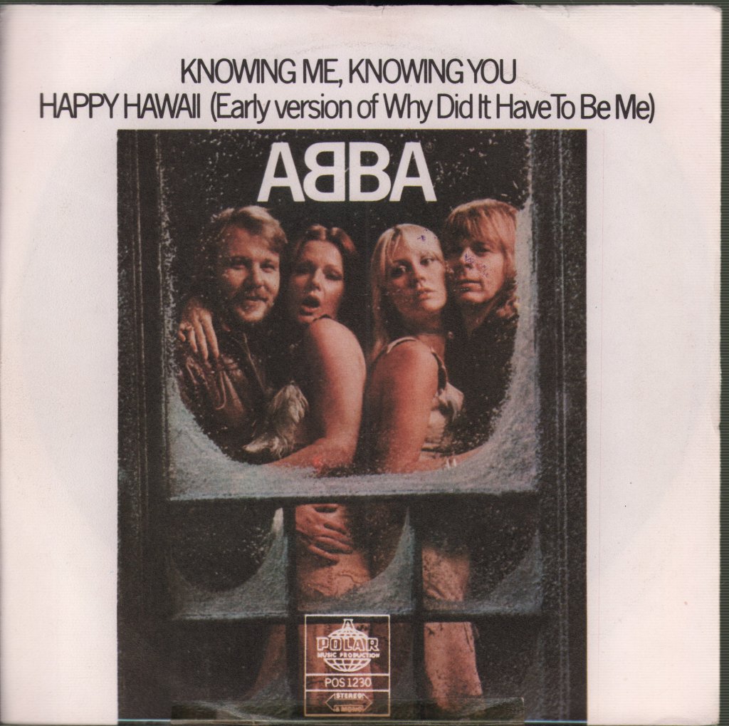 ABBA - Knowing Me Knowing You - 7 Inch