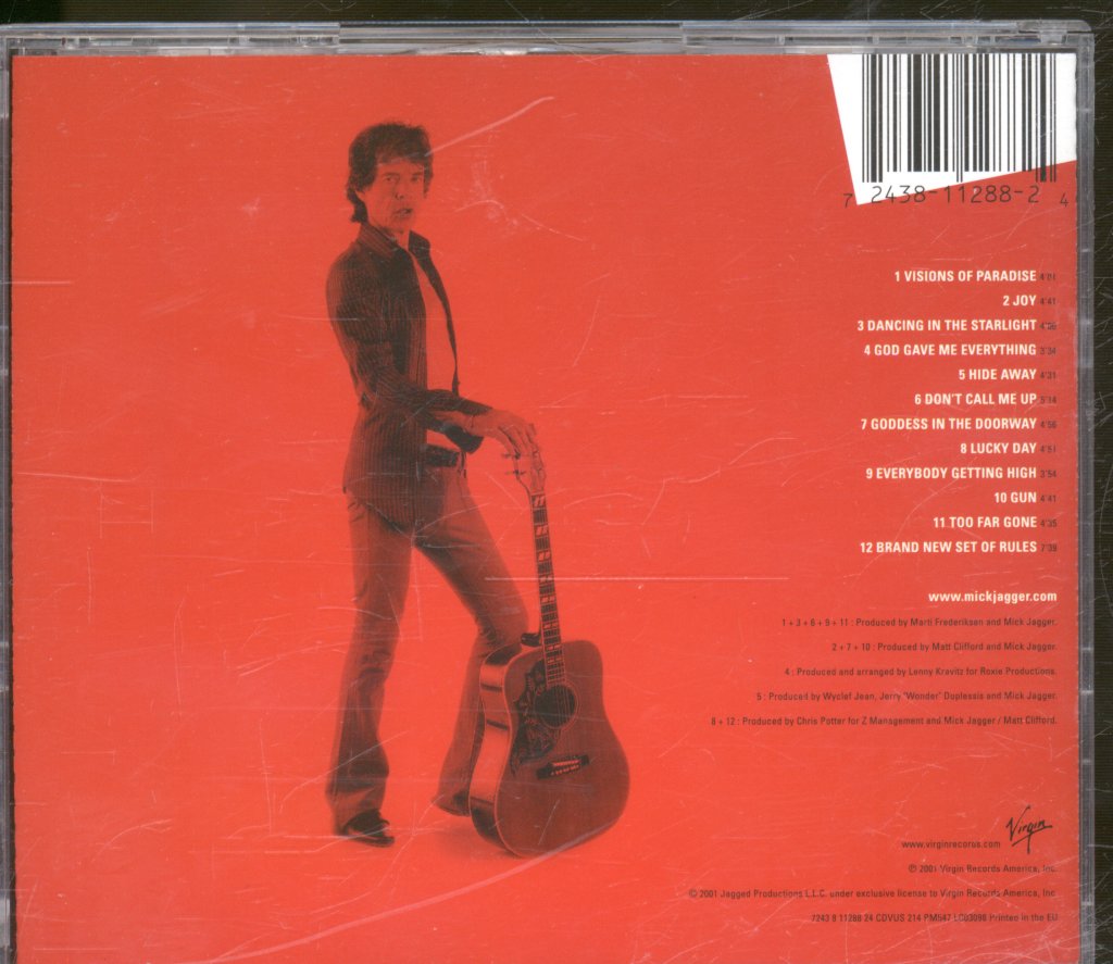 Mick Jagger - Goddessinthedoorway - Cd