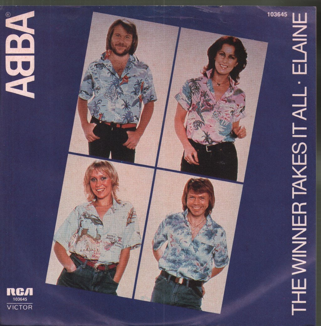 ABBA - Winner Takes It All / Elaine - 7 Inch