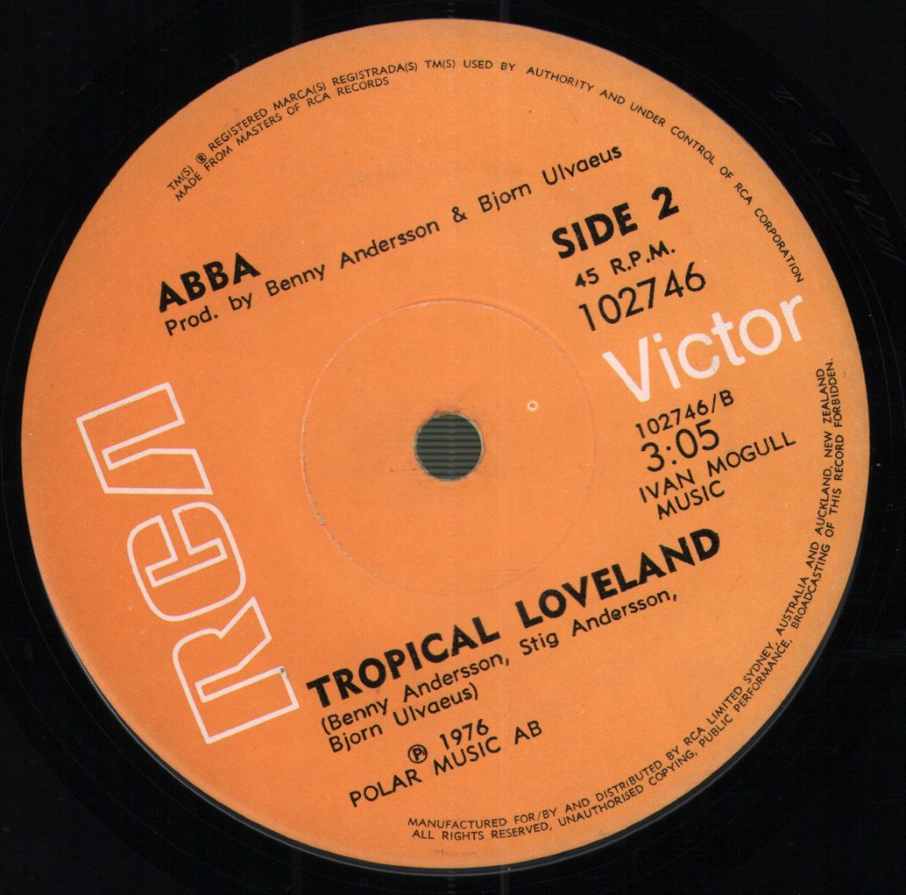 ABBA - Fernando - 7 Inch