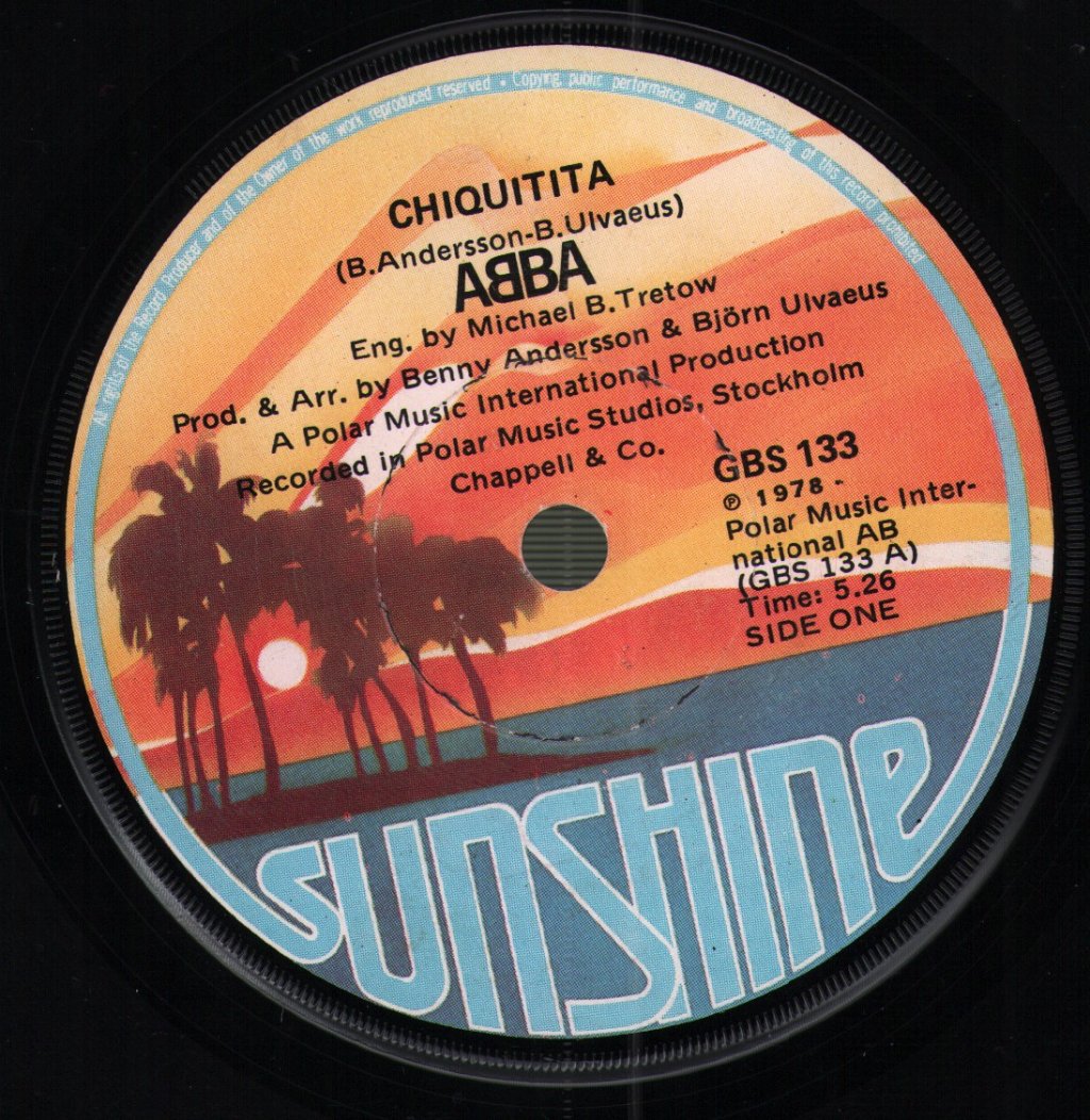 ABBA - Chiquitita - 7 Inch