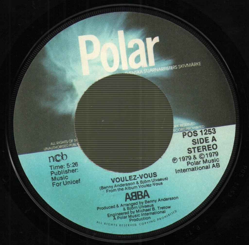 ABBA - Voulez-Vous/Angeleyes - 7 Inch