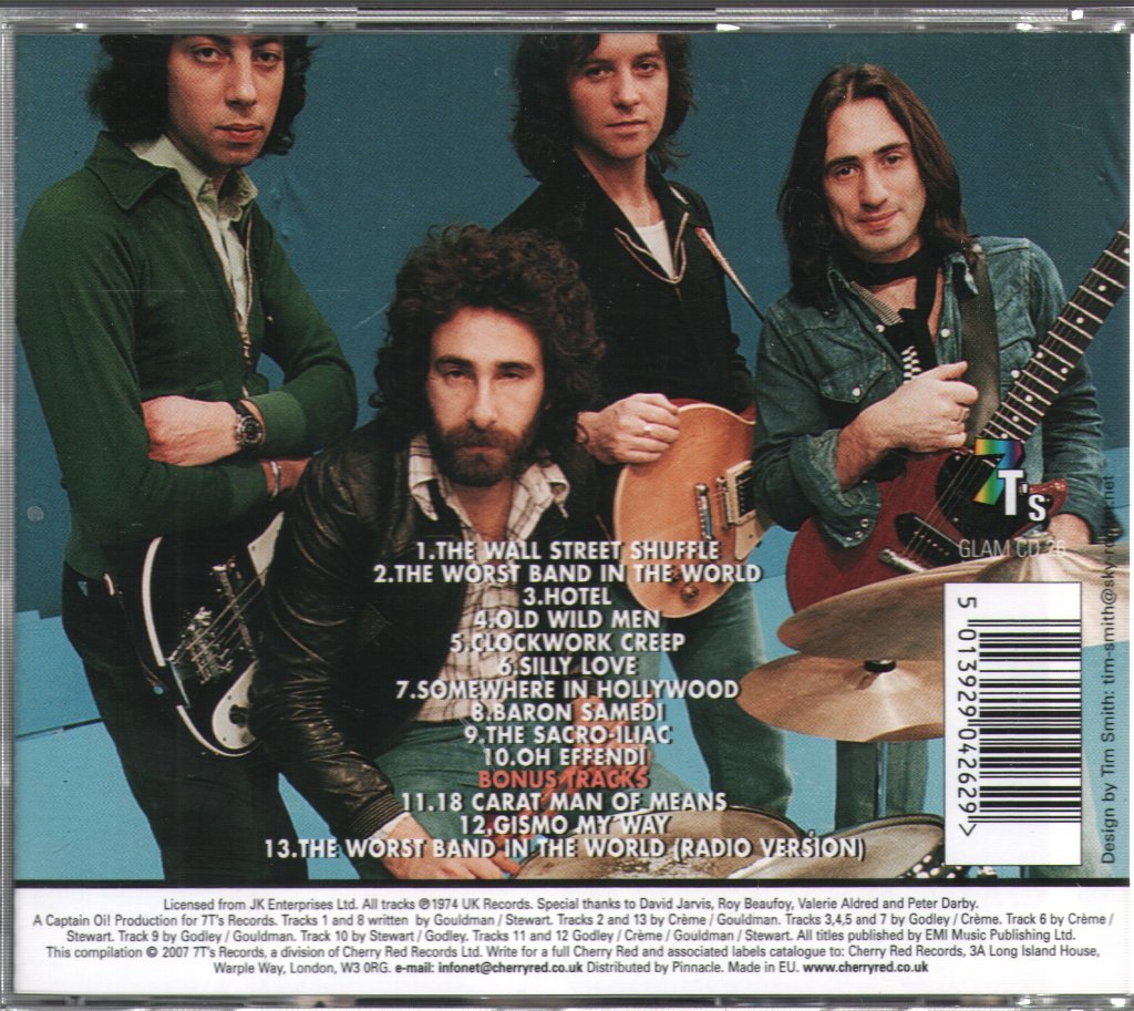 10cc - Sheet Music - Cd