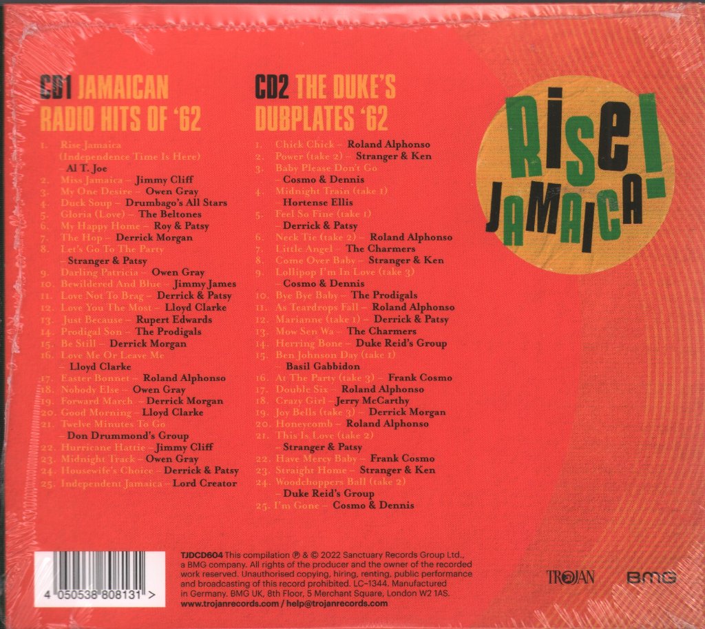 Various Artists - Rise Jamaica: Jamaican Independence Special - Double Cd