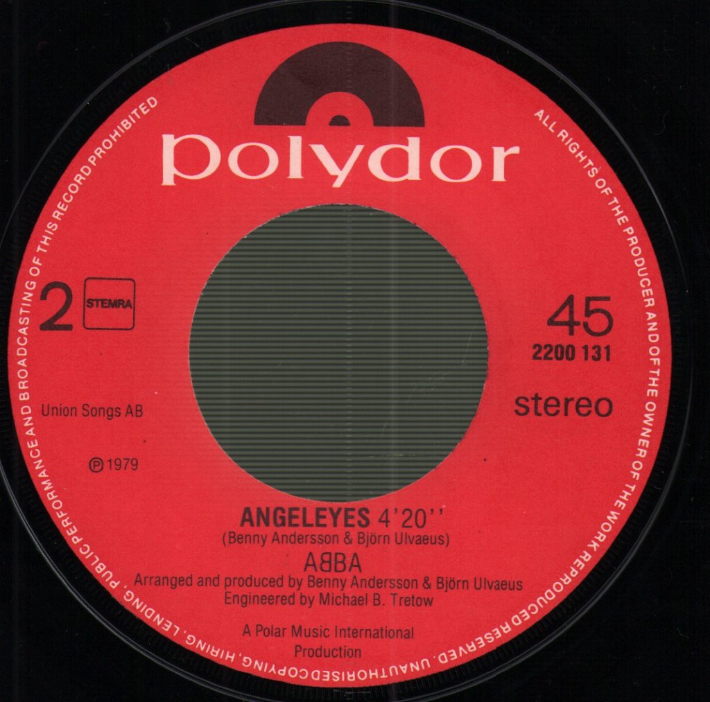 ABBA - Voulez-Vous / Angeleyes - 7 Inch