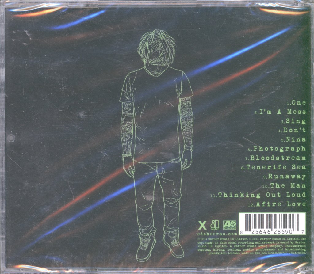 Ed Sheeran - X - Cd