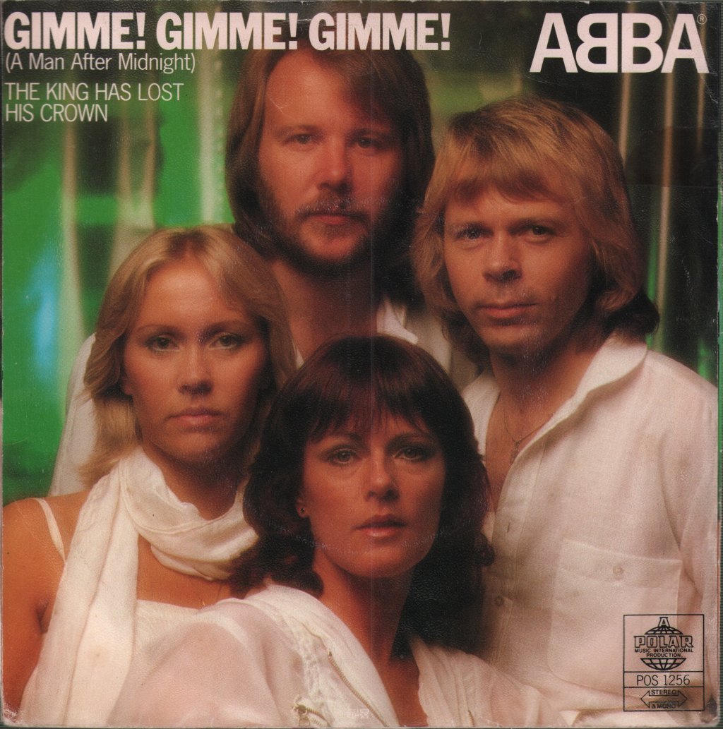 ABBA - Gimme! Gimme! Gimme! (A Man After Midnight) - 7 Inch