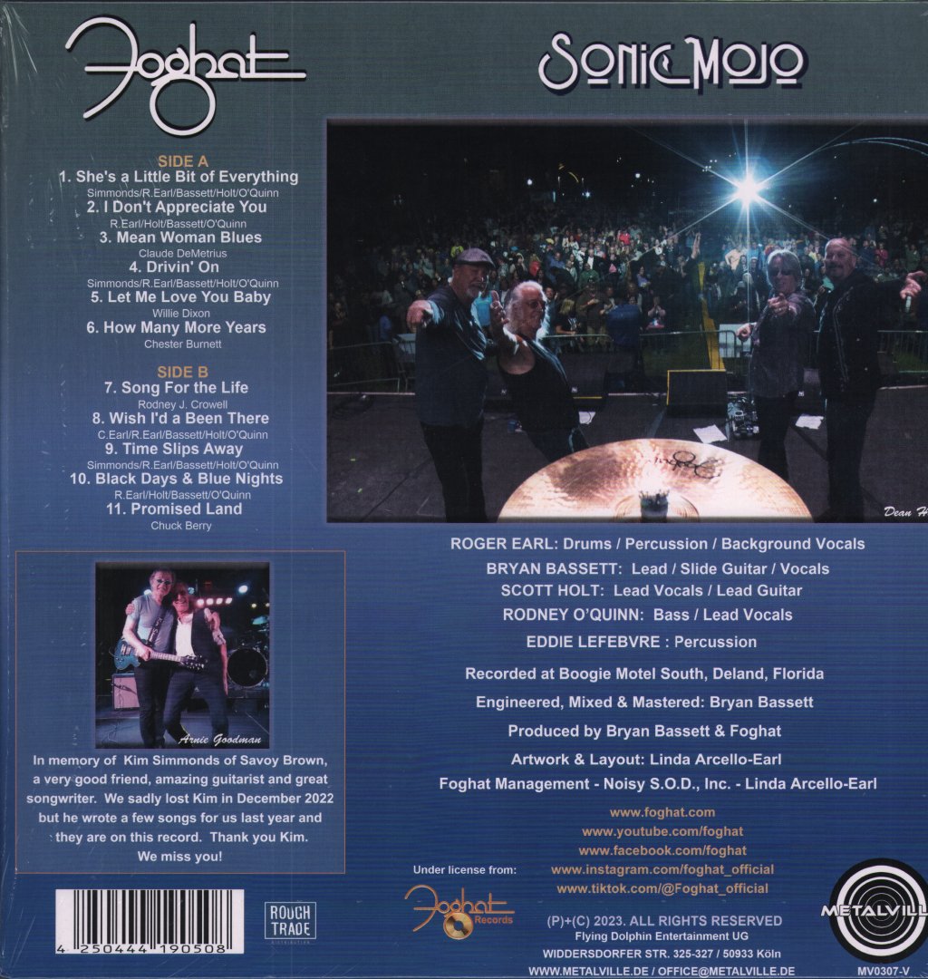 Foghat - Sonic Mojo - Lp