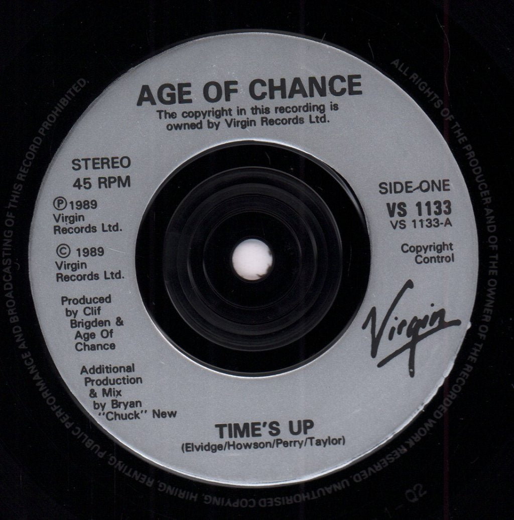 Age Of Chance - Times Up - 7 Inch