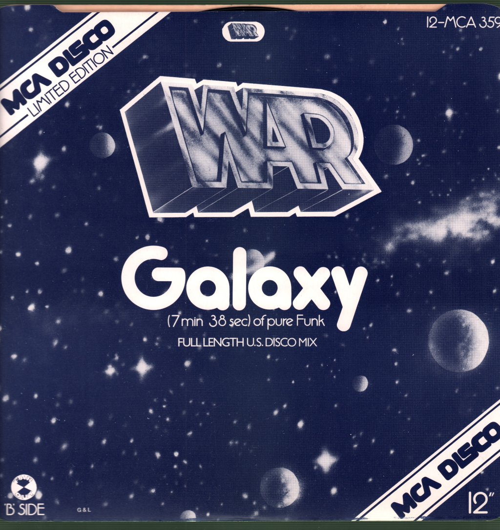 War - Hey Senorita / Galaxy - 12 Inch