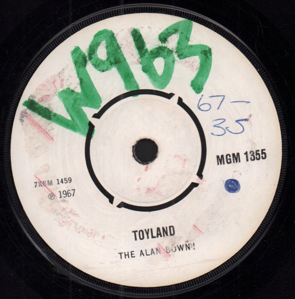 Alan Bown Set - Toyland - 7 Inch