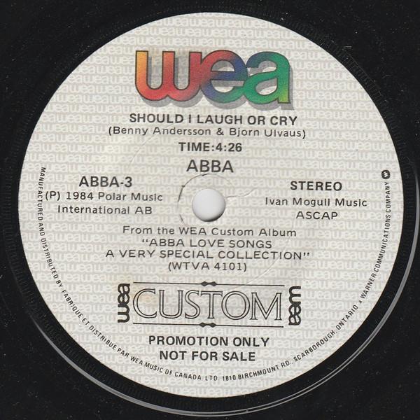 ABBA - Should I Laugh Or Cry - 7 Inch