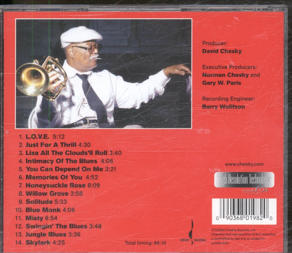 Clark Terry - One On One - Cd