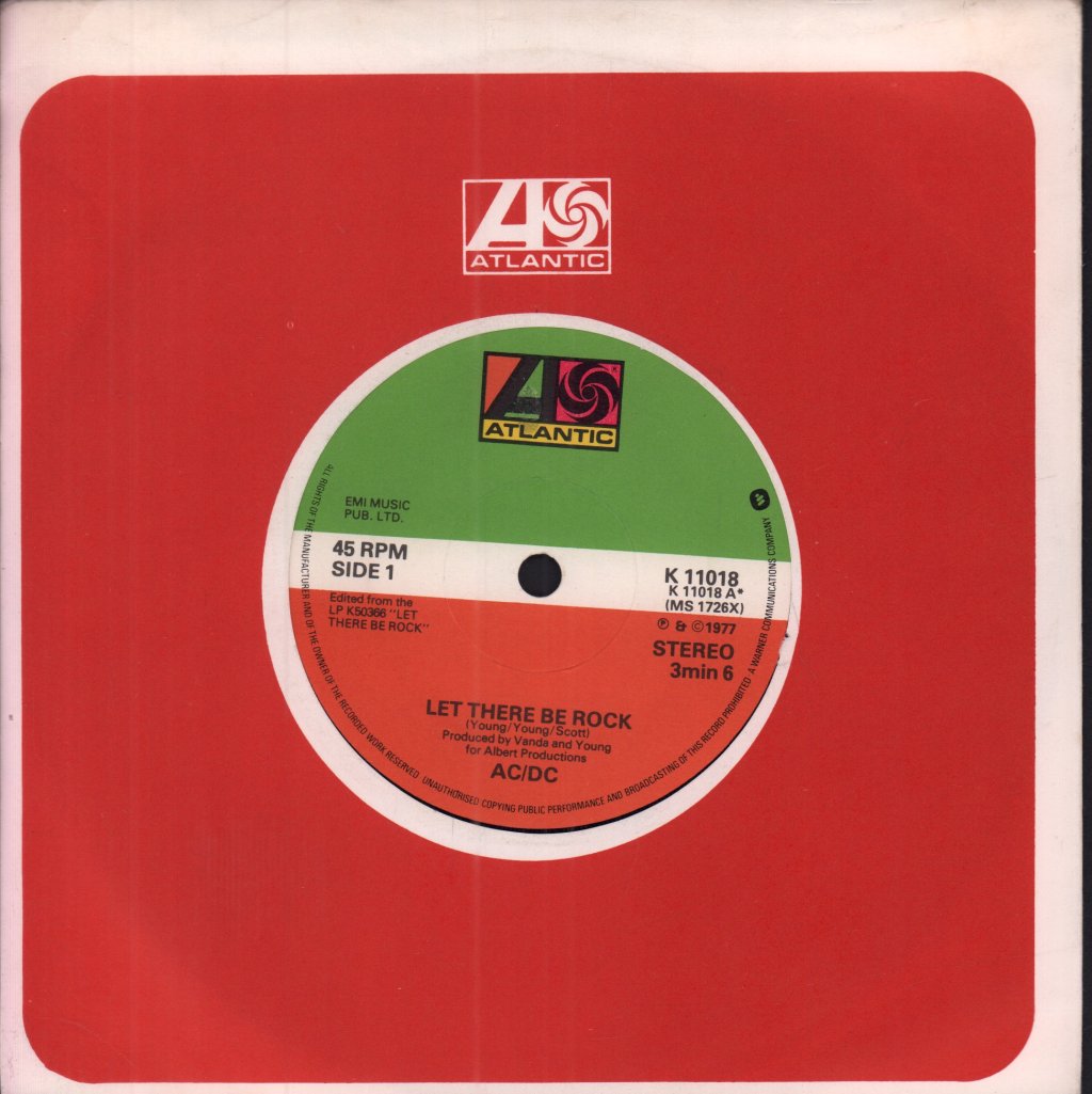 AC/DC - Let There Be Rock - 7 Inch