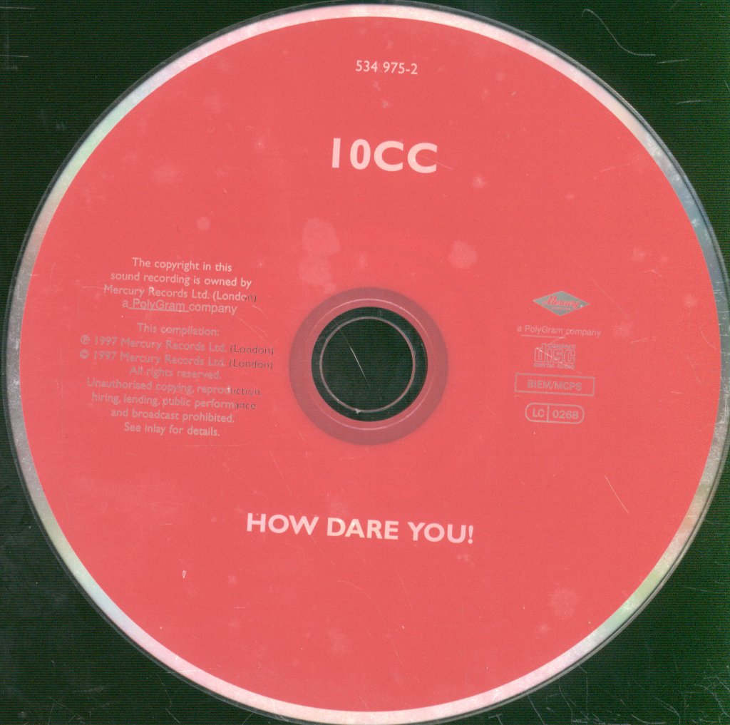 10cc - How Dare You! - Cd