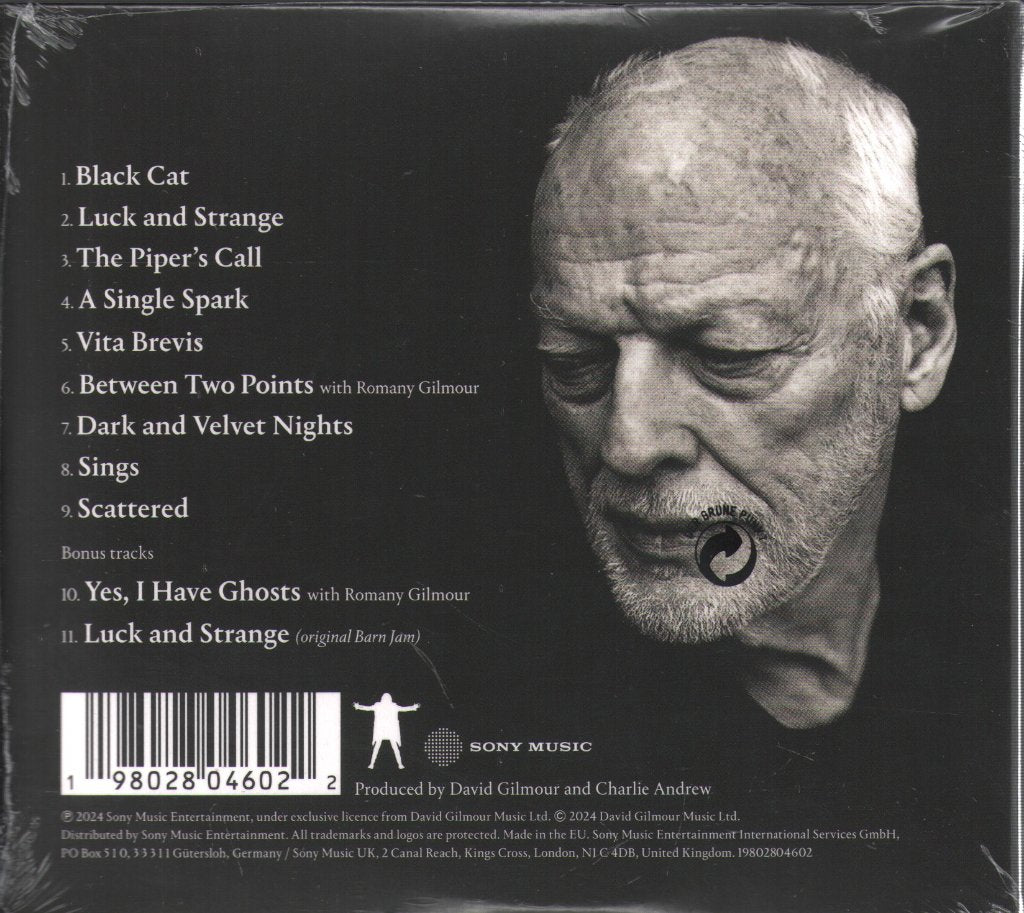 David Gilmour - Luck & Strange - Cd