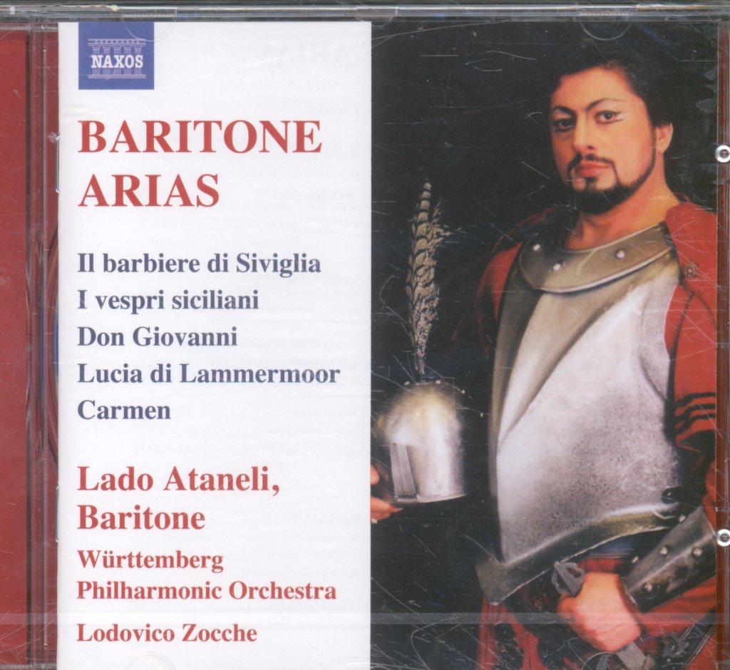 Lado Ataneli, Württemberg Philharmonic Orchestra - Baritone Arias - Cd