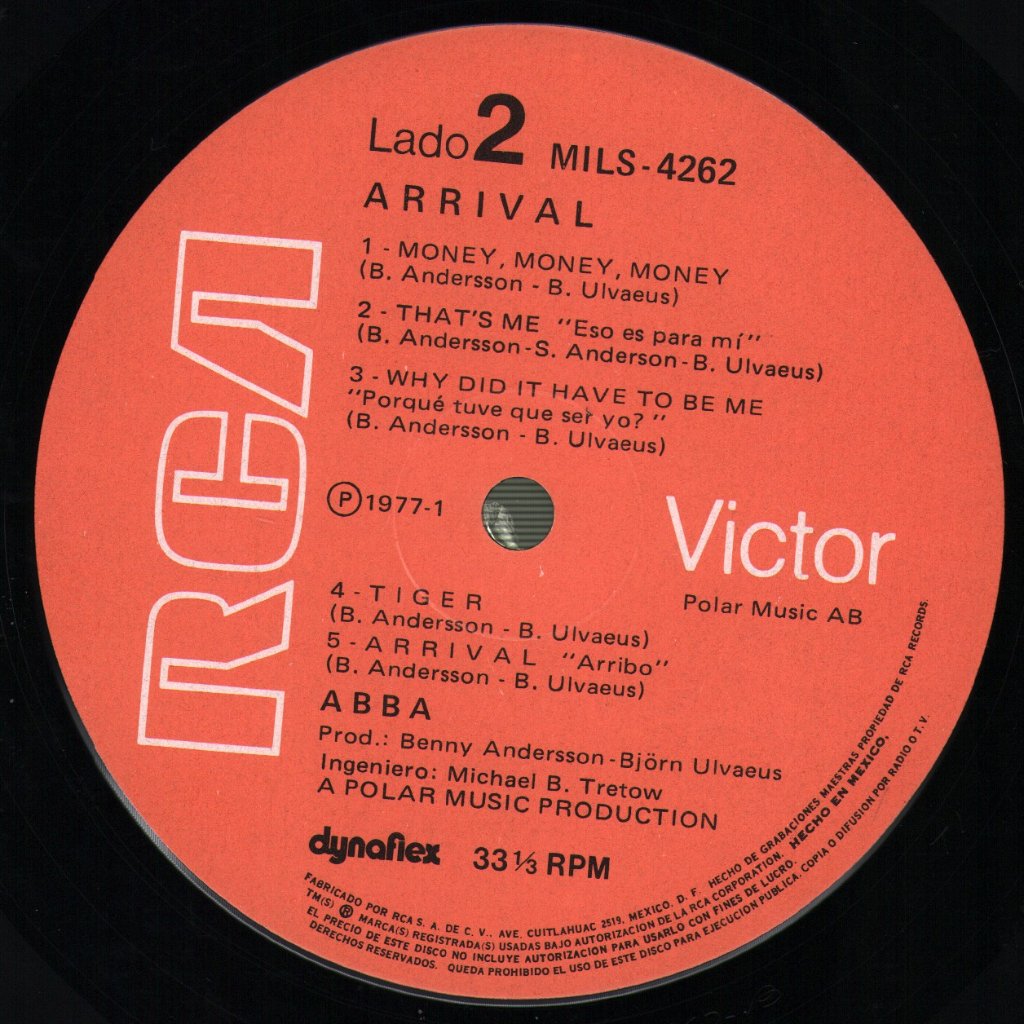 ABBA - Arrival - Lp