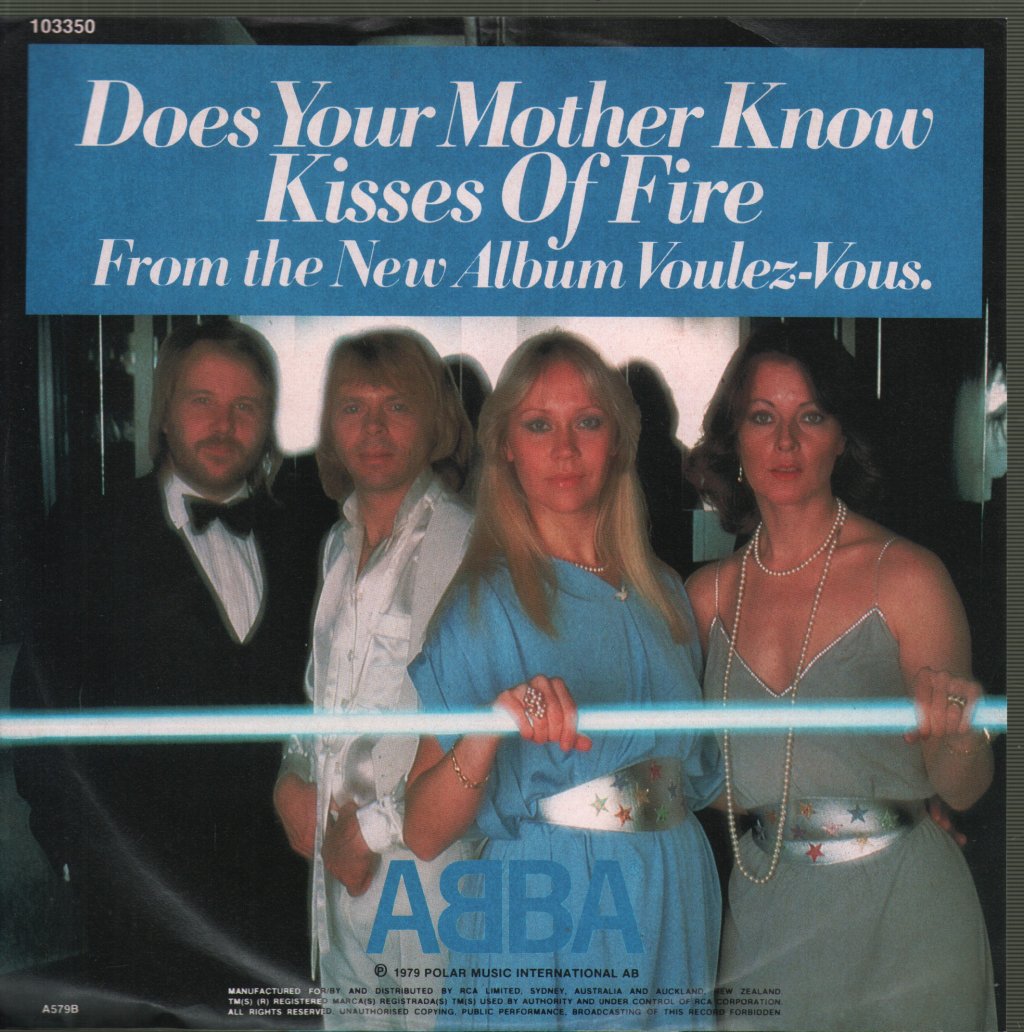 ABBA - Does Your Mother Know - 7 Inch