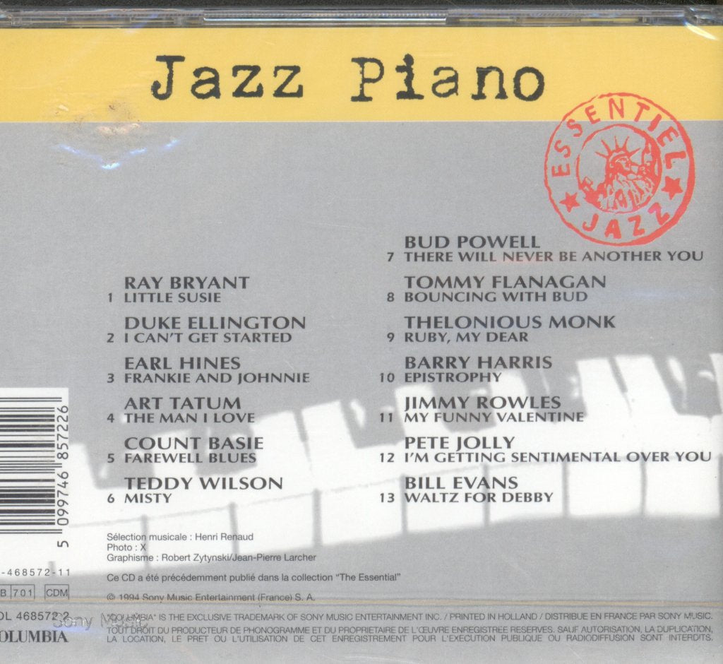 Various Artists - Jazz Piano - Cd