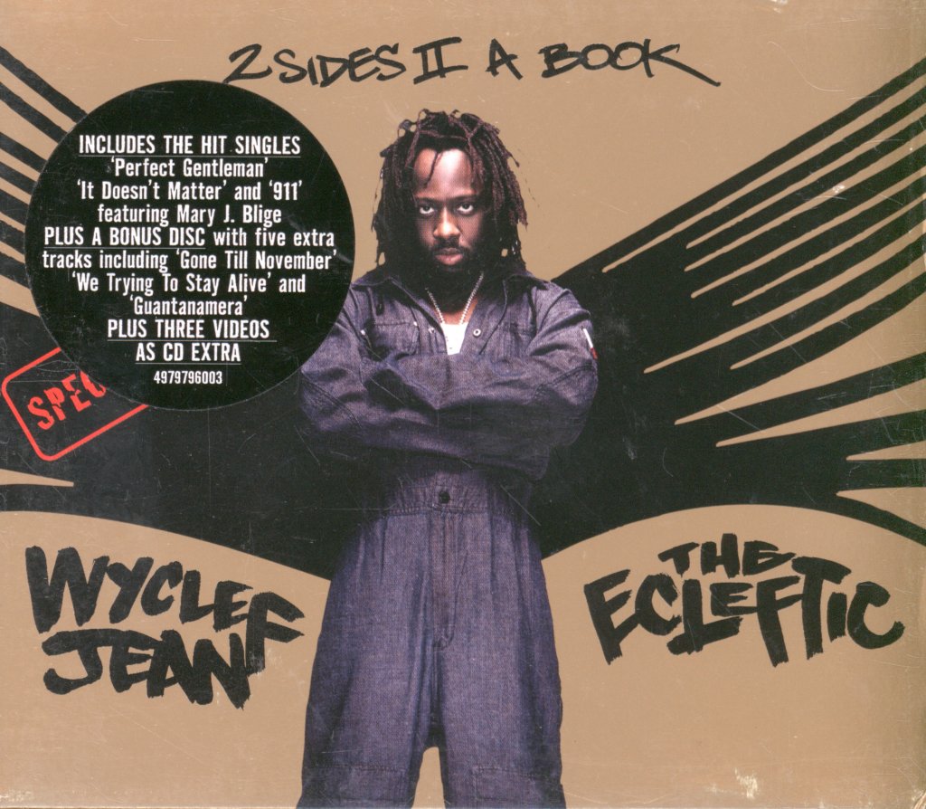 Wyclef Jean - Ecleftic (2 Sides II A Book) - Cd